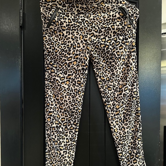 Leopard Print Pants - Picture 1 of 6